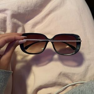 Black Chanel sunglasses